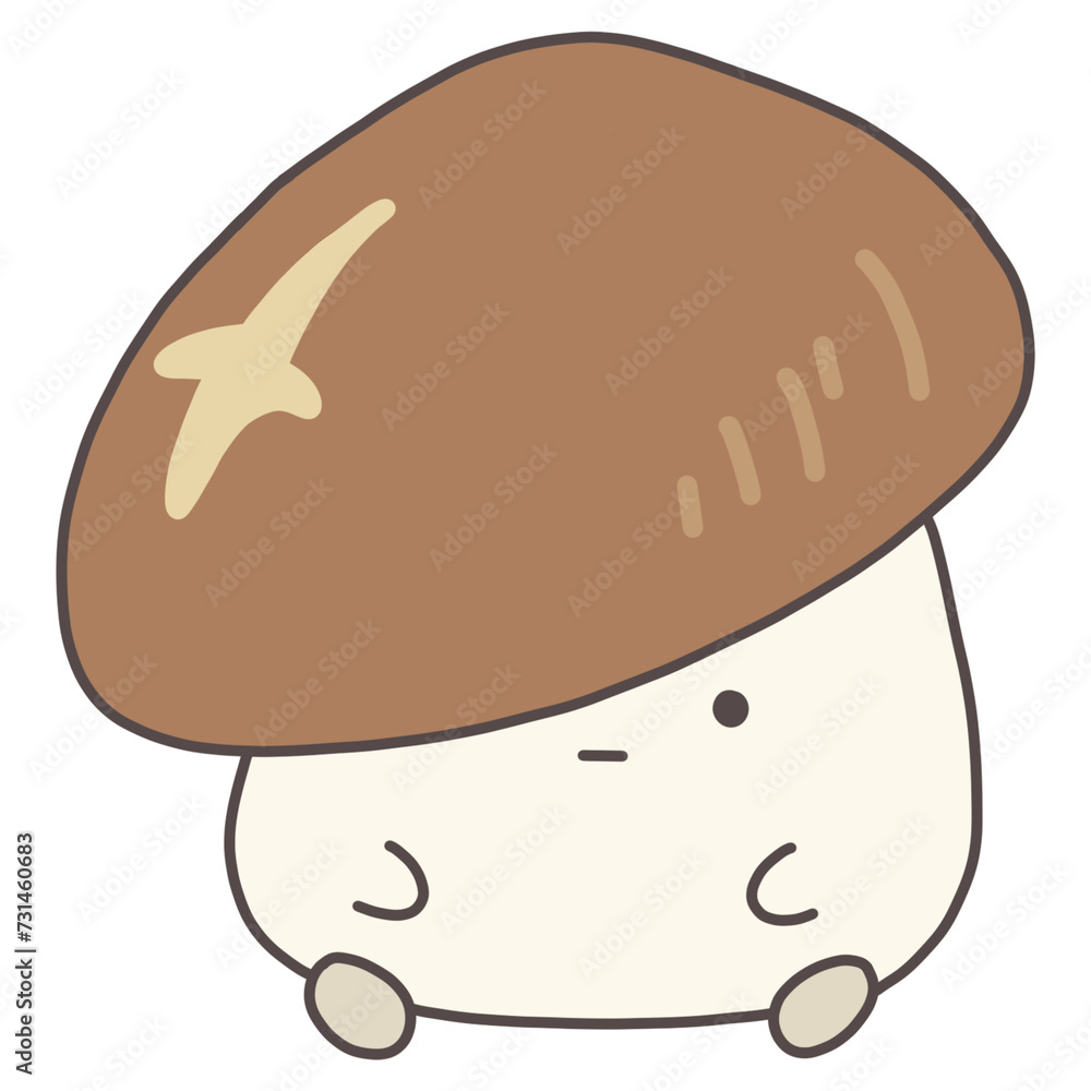 illustration of a mushroom illustration of a mushroom