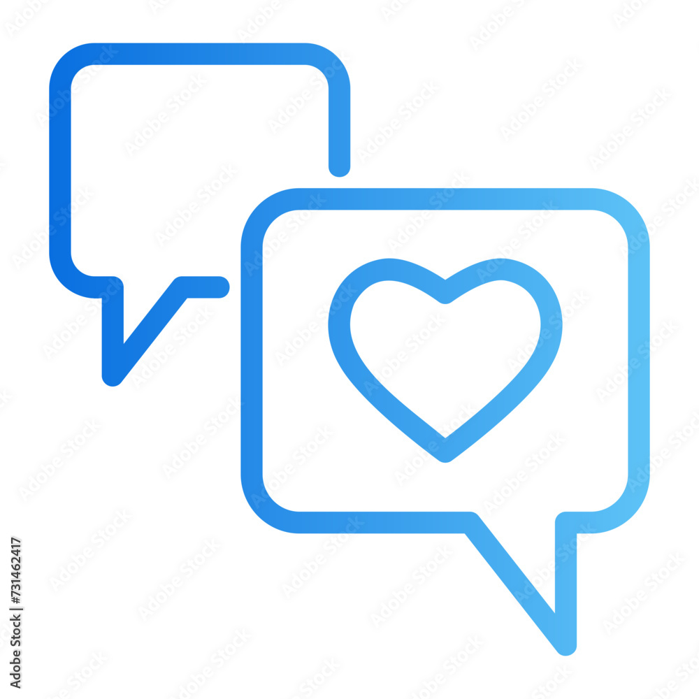 feedback gradient icon feedback gradient icon