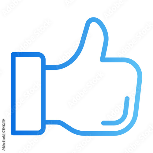 like gradient icon
