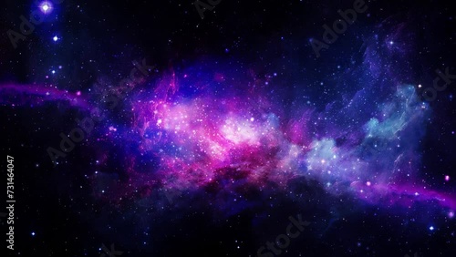 Wallpaper Mural colorful galaxy cosmos nebula space background Torontodigital.ca