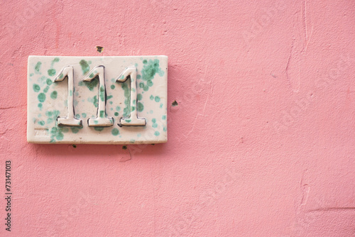  Decorative lettering on a pink color wall. © Towfiqu Barbhuiya 