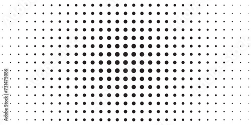 Background with monochrome dotted texture. Polka dot pattern template. Background with black dots - stock vector dots background dots black photo