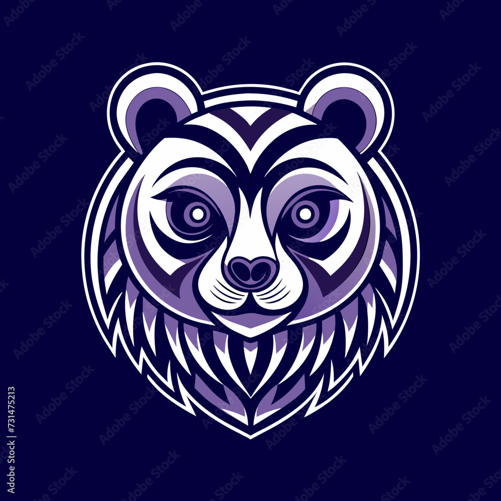 Panda logo design