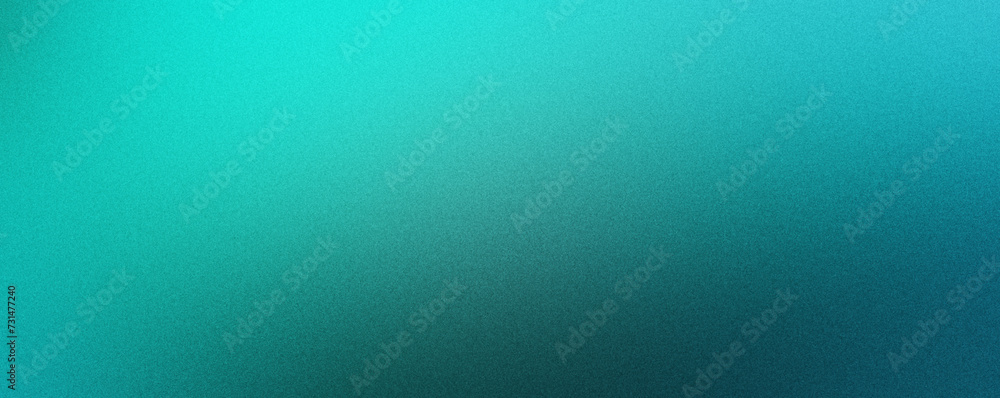 Obraz premium Retro Teal Gradient Grungy Backdrop
