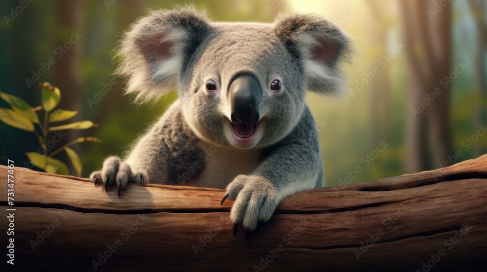 Happy koala pleased to welcome you. Happy koala pleased to welcome you.