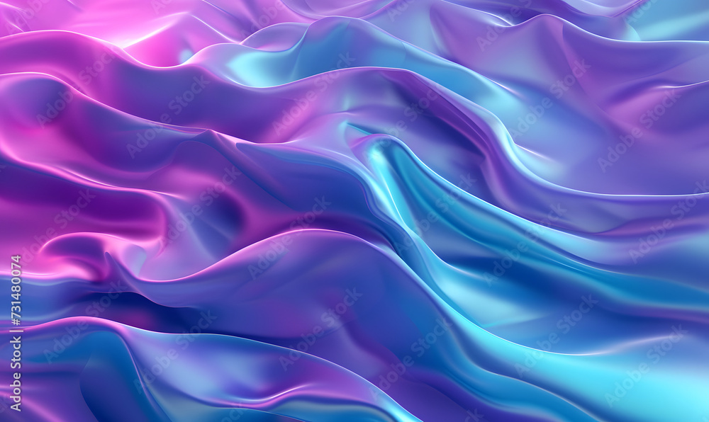 Cyan and Purple smooth gradient texture background, smooth gradient, Generative AI Cyan and Purple smooth gradient texture background, smooth gradient, Generative AI