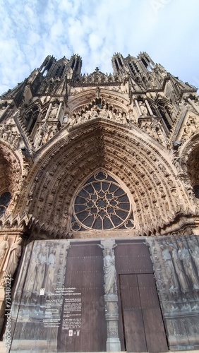 Notre Dame de Reims in France