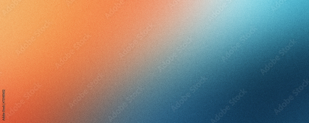 Retro Blue-Orange Gradient Texture Retro Blue-Orange Gradient Texture