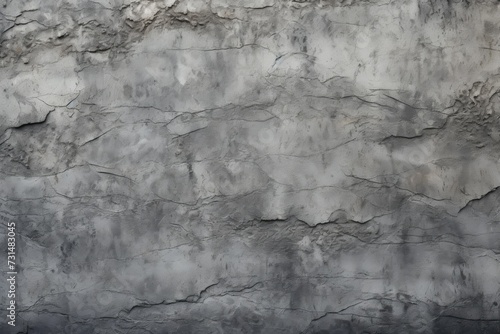 A picture of a stone wall against a black and white background, The rugged texture of a concrete wall, AI Generated
