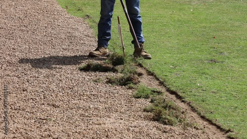 Wallpaper Mural Methodical Lawn Edge Trimming Torontodigital.ca