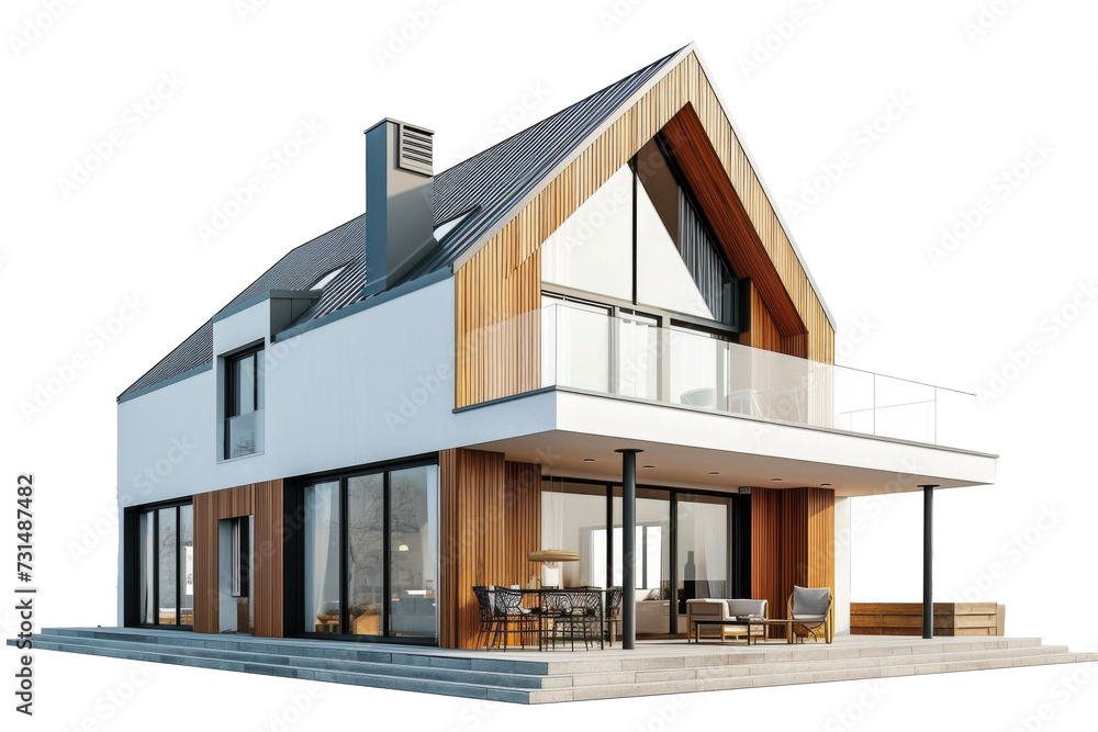 Modern architecture house model isolated on backrgound, stylish minimal house, modern contemporary desgin concept. Modern architecture house model isolated on backrgound, stylish minimal house, modern contemporary desgin concept.