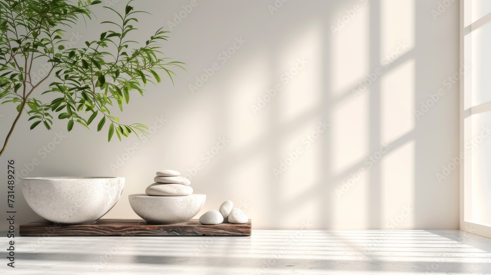 Serene Day Spa Wellness Background Serene Day Spa Wellness Background