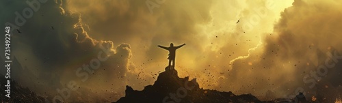 Success concept background  