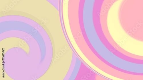 Abstract colorful circle background with HD texture. Minimalist design, colorful abstract art creation.