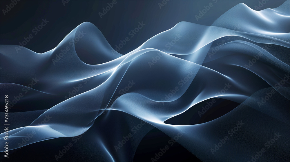 Obraz premium abstract background silky waves