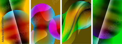 Abstract colors. Abstract backgrounds for wallpaper, business card, cover, poster, banner, brochure, header, website