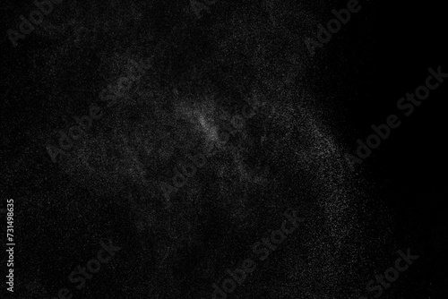 Black grunge texture. Dark wall pattern. Textured surface. Old paper. Gray wallpaper. 