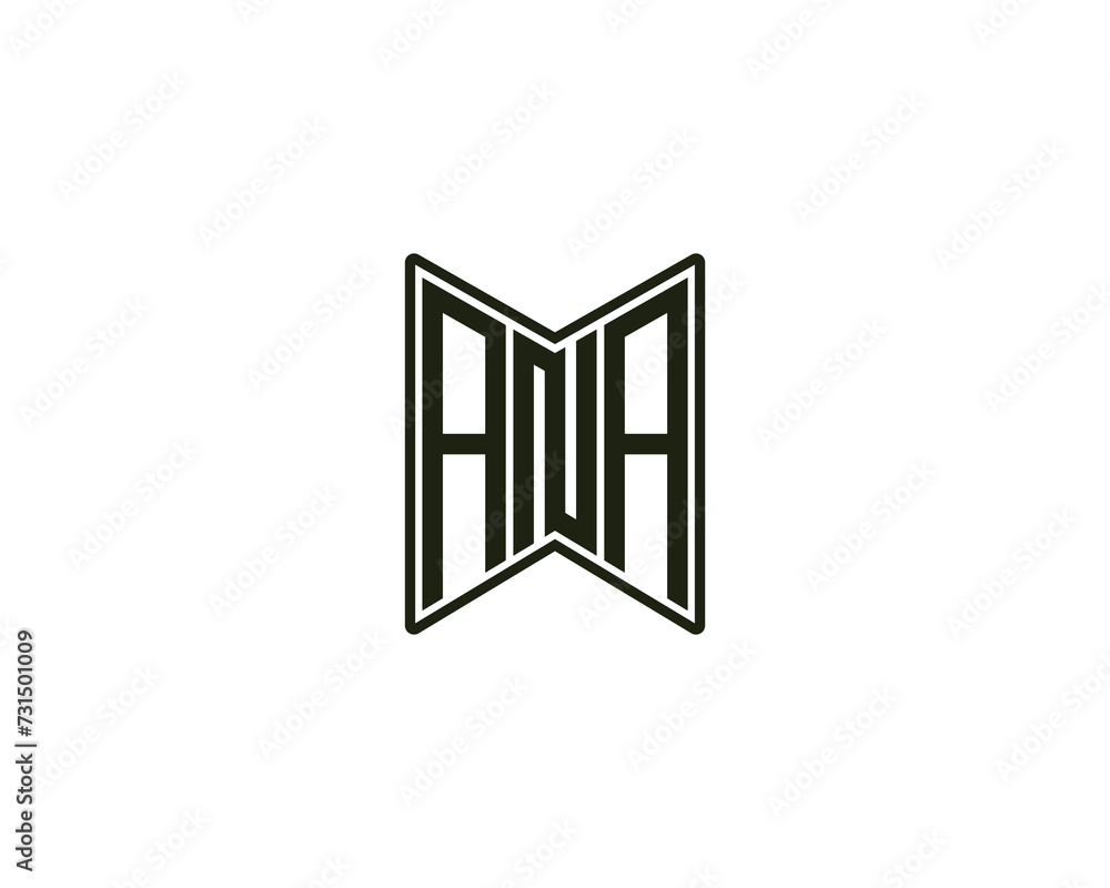 ANA Logo design vector template ANA Logo design vector template