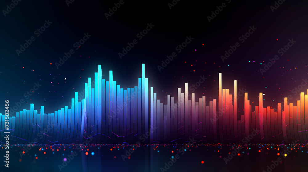 Stock market chart line concept, business chart on stock market background Stock market chart line concept, business chart on stock market background