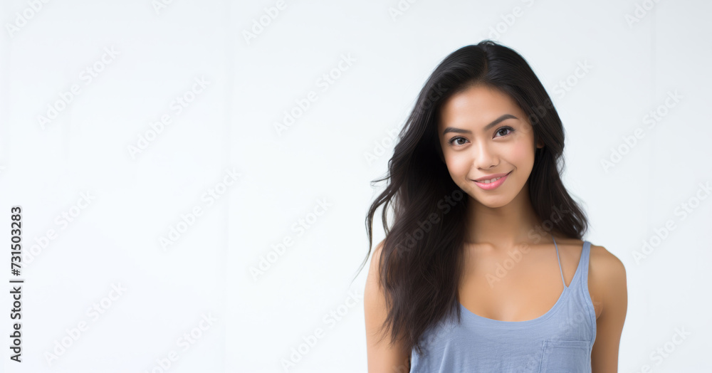 Sweet little girl donning comfy vest lingerie, posing with confidence on a clean white surface. Generative AI. Sweet little girl donning comfy vest lingerie, posing with confidence on a clean white surface. Generative AI.