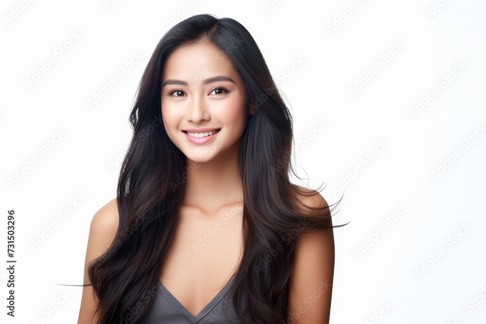 Sweet little girl donning comfy vest lingerie, posing with confidence on a clean white surface. Generative AI. Sweet little girl donning comfy vest lingerie, posing with confidence on a clean white surface. Generative AI.