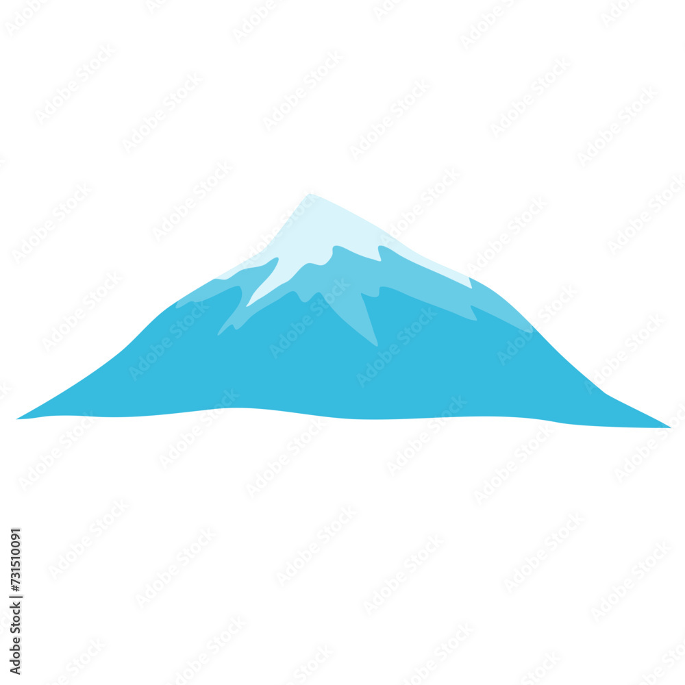 Mountain Fuji Illustration 