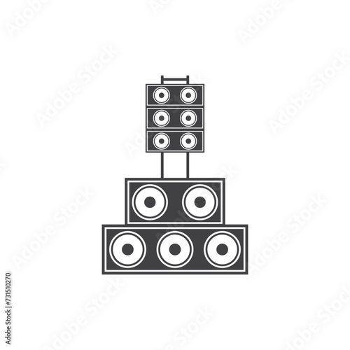 hanging sound system icon