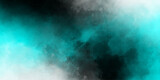 Cyan Black dirty dusty clouds or smoke blurred photo empty space.abstract watercolor horizontal texture ice smoke,ethereal,vintage grunge smoke isolated vector desing.

