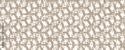 Tribal seamless colorful geometric pattern. hipster zigzag seamless with grunge effect Seamless Ikat Pattern. Abstract background for textile design, wallpaper, surface textures, wrapping paper.