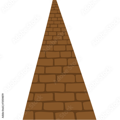 Brick Road Illustration 