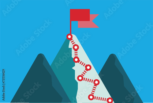 achievements icon,Achieve vector icon. Achieve symbol. flat style sign for mobile concept and web design. Achieve symbol logo illustration. vector graphics - Vector,climb,mountain climb