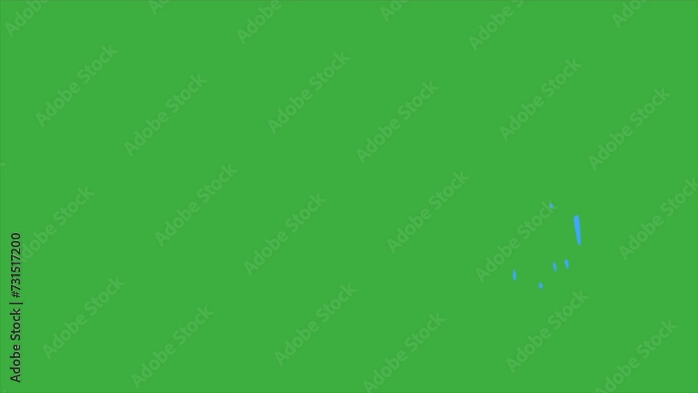 Animation loop cartoon video liquid on green screen background Animation loop cartoon video liquid on green screen background