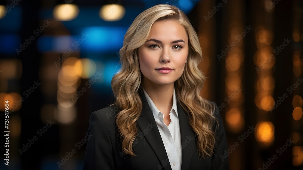 close up image of a young lady in professional attire close up image of a young lady in professional attire