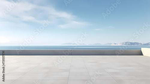 Beautiful and simple concrete floor background © jiejie