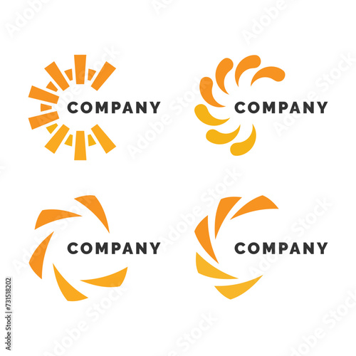 Φωτογραφία Circle logo template. Circular icon design