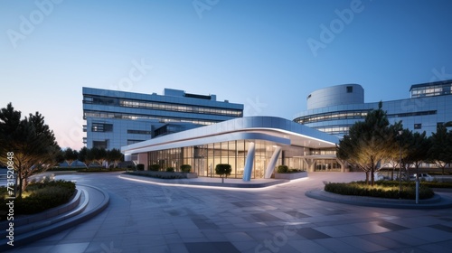 Modern Hospital Building © Media Srock
