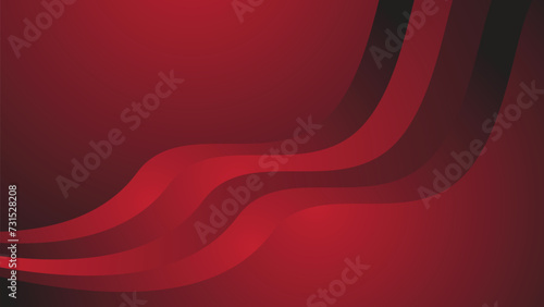 Red gradient background wallpaper vector image for backdrop or presentation
