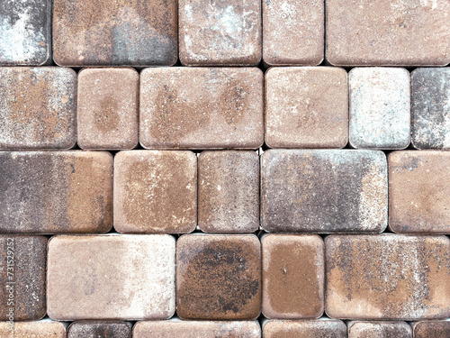 Paving slabs as an abstract background. Texture