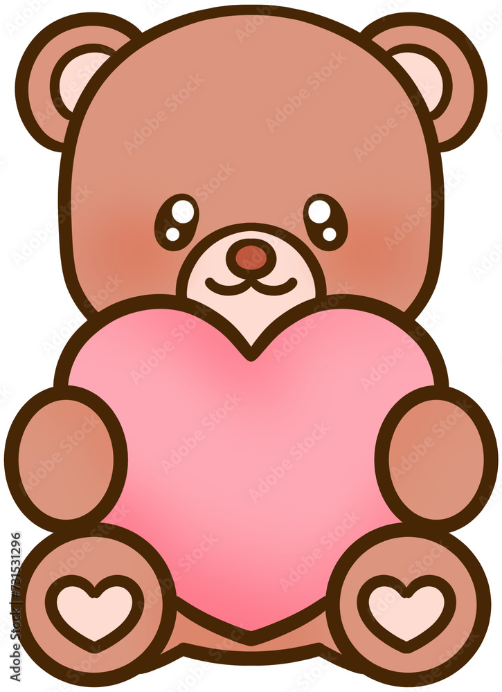 Fototapeta premium teddy bear lover