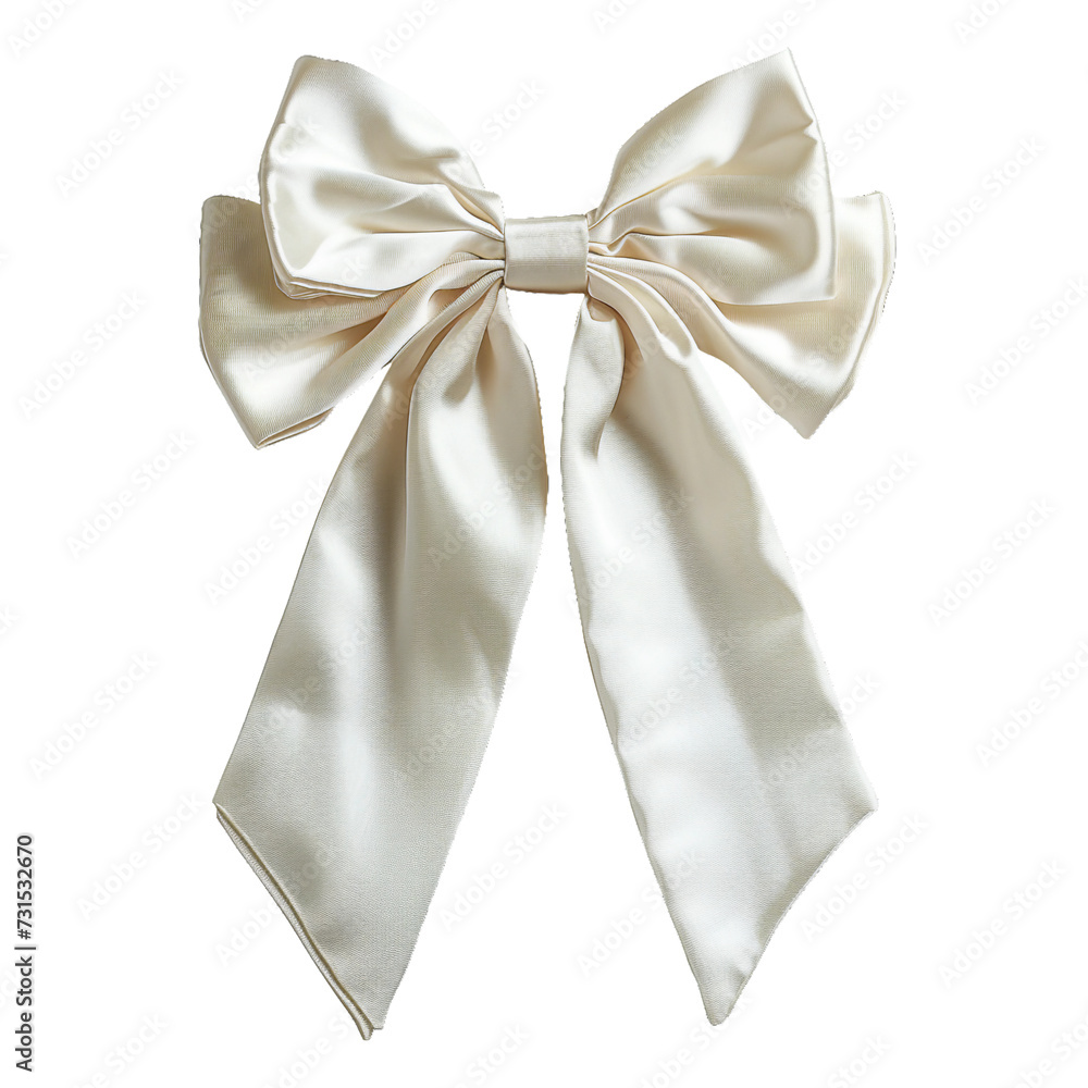 Bow, isolated object, transparent background. Bow, isolated object, transparent background.