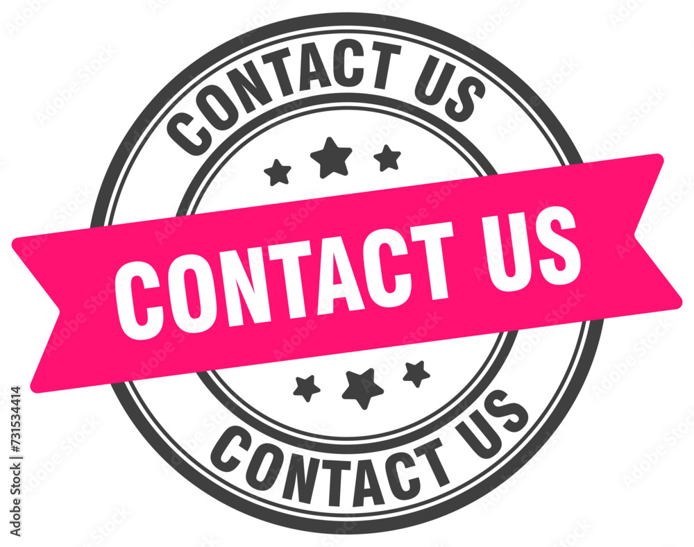 contact us stamp. contact us label on transparent background. round sign contact us stamp. contact us label on transparent background. round sign