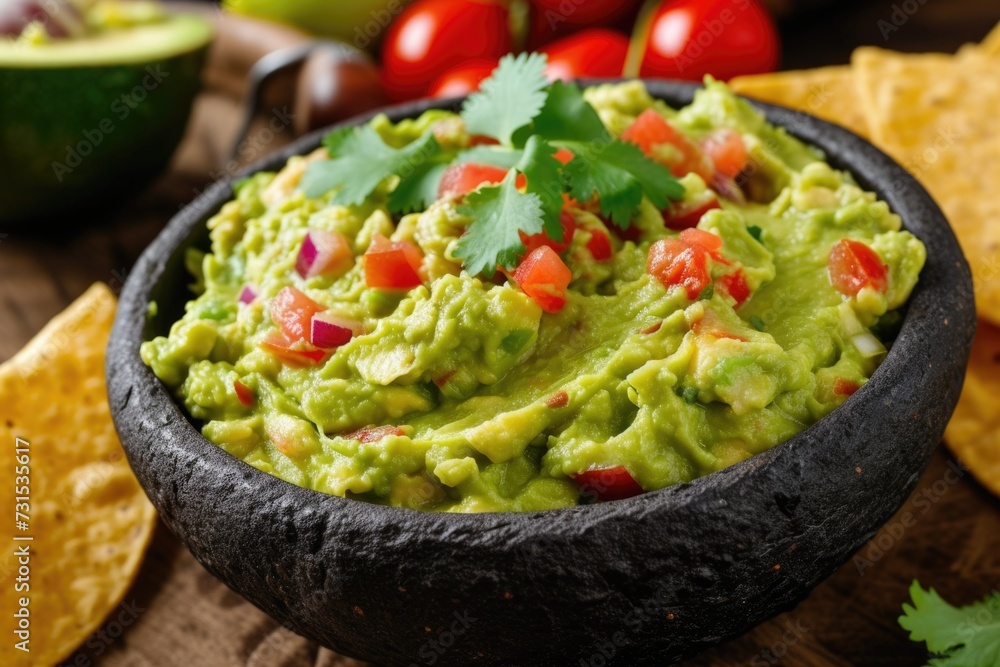 Guacamole . Mexican food. Guacamole . Mexican food.