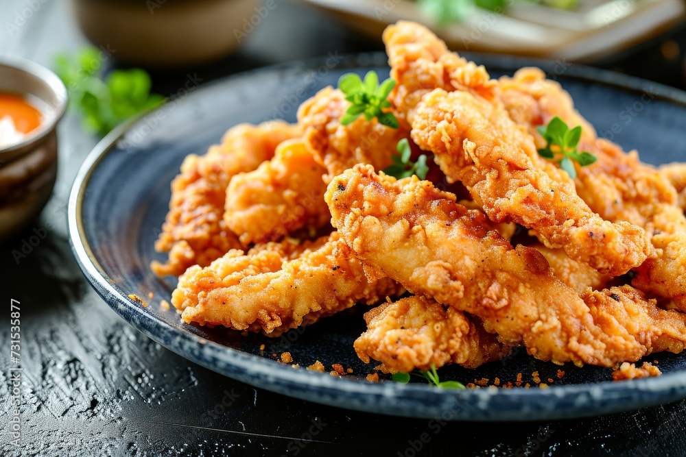 Yummy breaded chicken strips Yummy breaded chicken strips