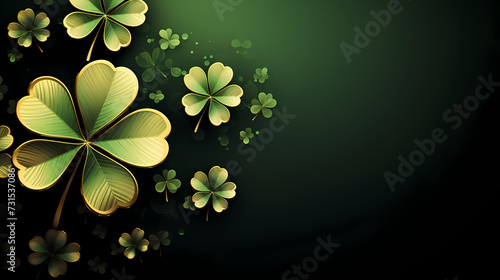 Happy St. Patrick s Day background holiday illustration