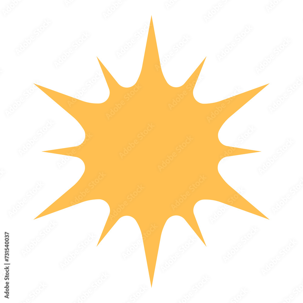 Sun Shape Symbol ornament Sun Shape Symbol ornament