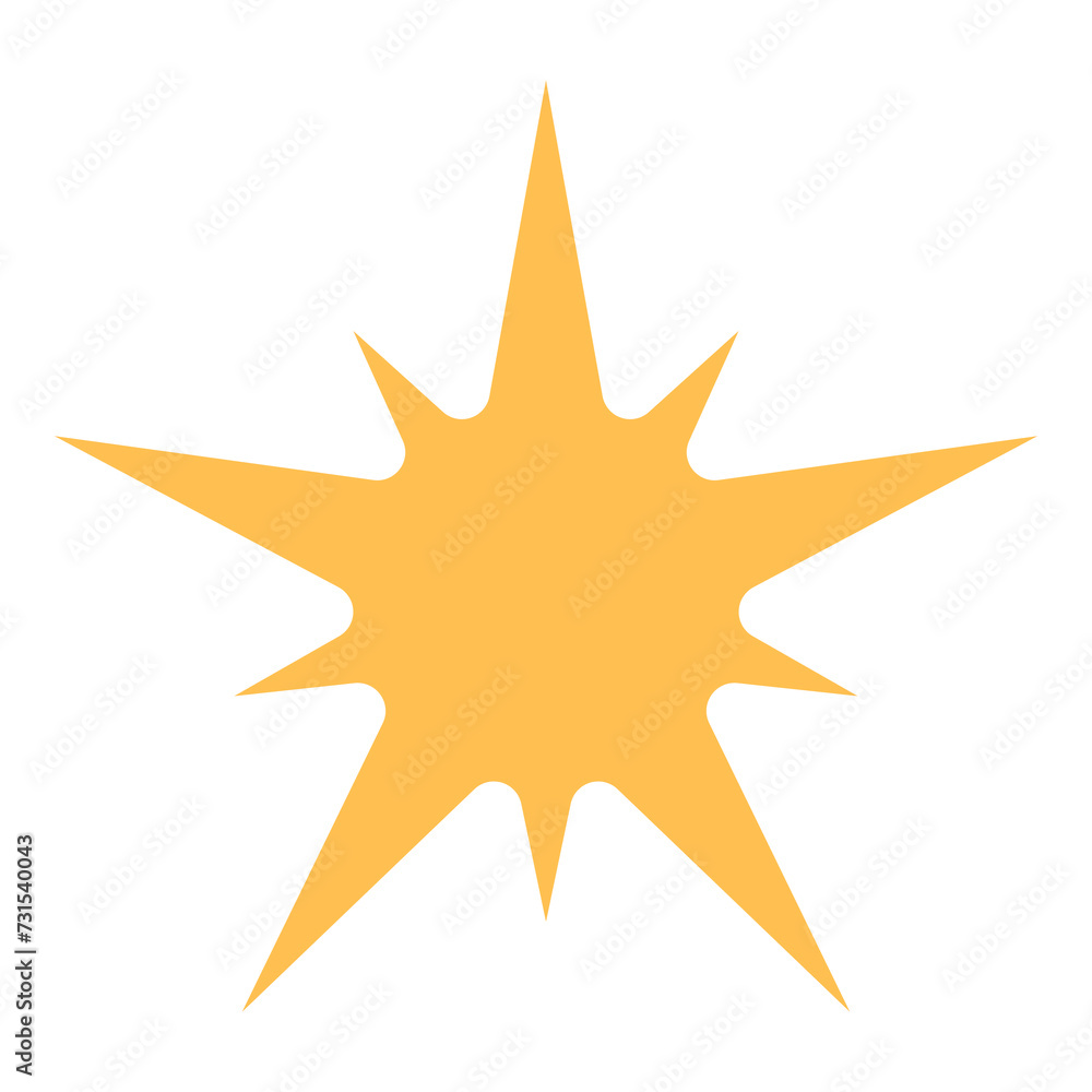 Abstract Star Shape Symbol ornament Abstract Star Shape Symbol ornament