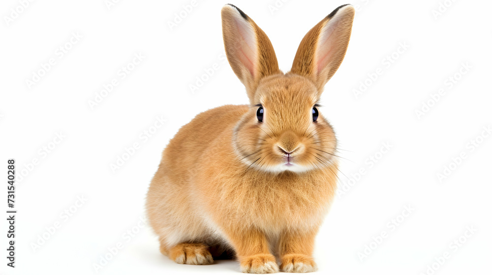 A sweet bunny with long ears A sweet bunny with long ears