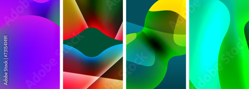 Abstract colors. Abstract backgrounds for wallpaper, business card, cover, poster, banner, brochure, header, website