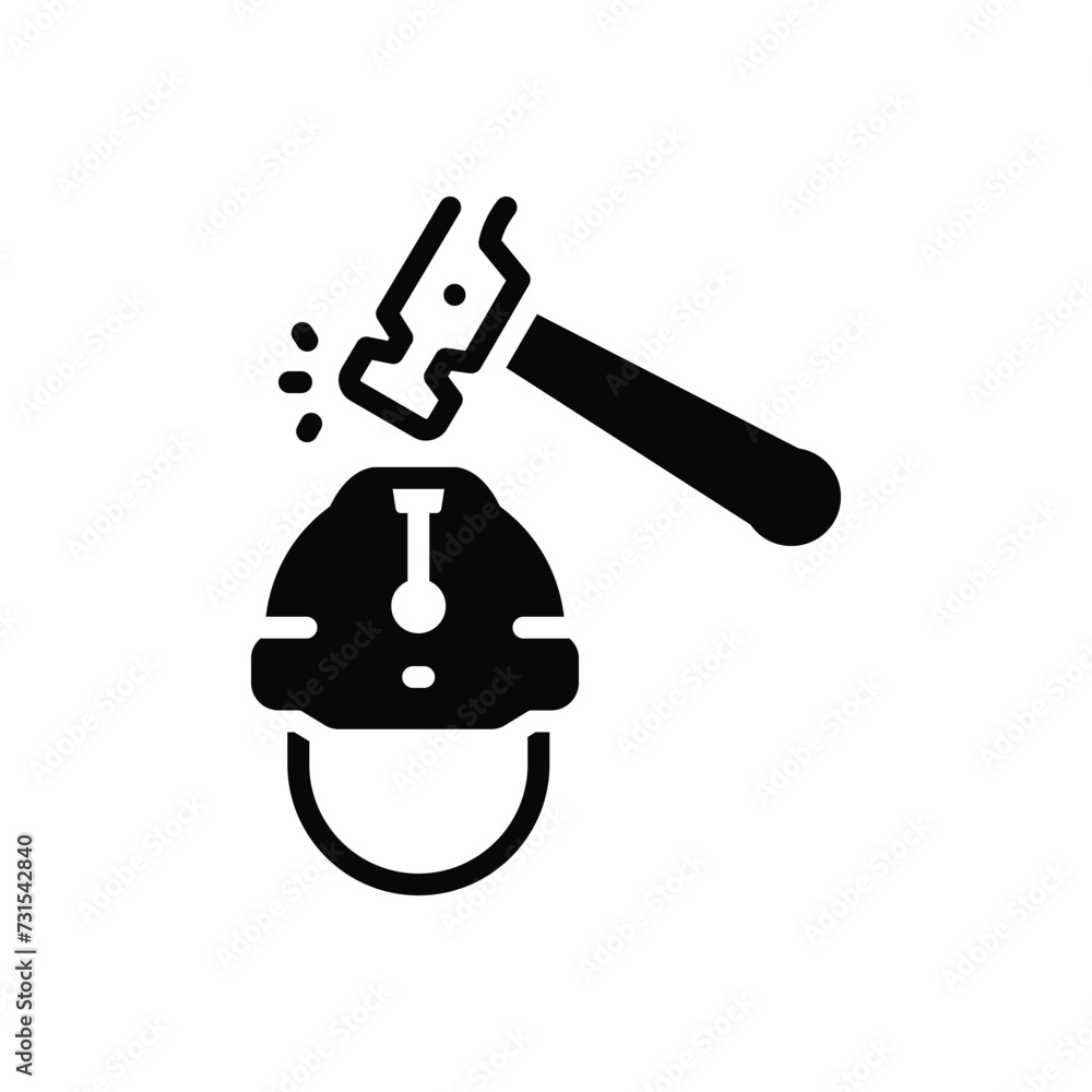 Black solid icon for safety Black solid icon for safety