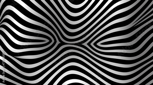 Optical illusion  charming abstract pattern background